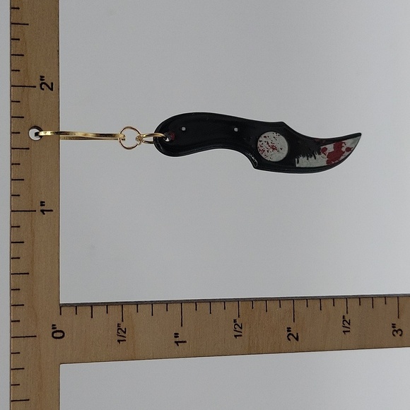 1977- Handmade Halloween Earrings NWT - Picture 5 of 6